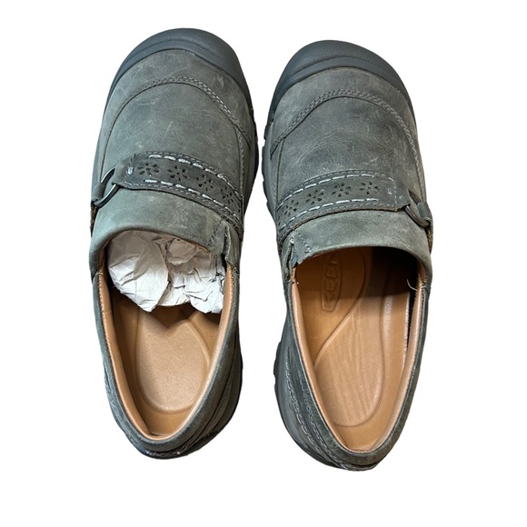 Keen Women’s Slip On Clogs Size 6 Round Toe Castor Grey Raven Gray - Picture 4 of 13